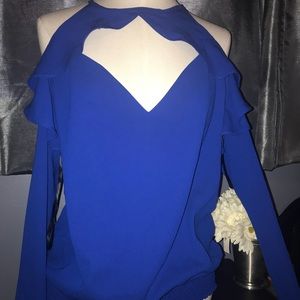 Sexy Bebe Royal blue Top .